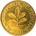 Coin, GERMANY - FEDERAL REPUBLIC, 10 Pfennig, 2001, Stuttgart, MS(65-70), Brass