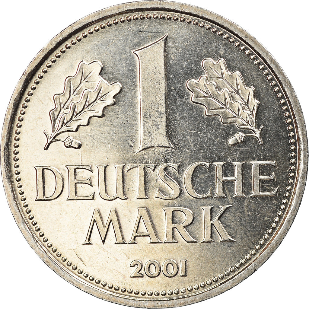 Coin, GERMANY - FEDERAL REPUBLIC, Mark, 2001, Stuttgart, MS(65-70)