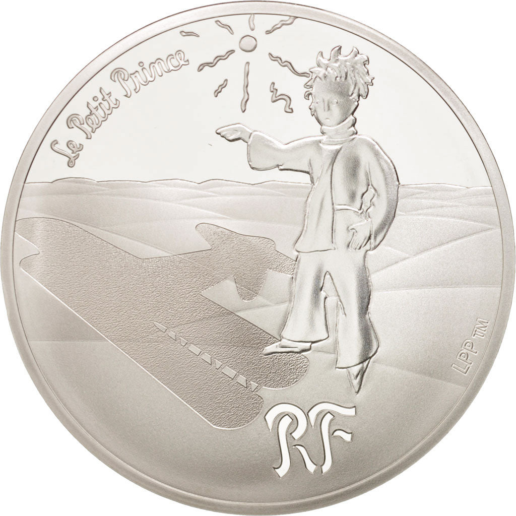 Coin, France, Monnaie de Paris, 10 Euro, Petit Prince - Etoiles Guides, 2015