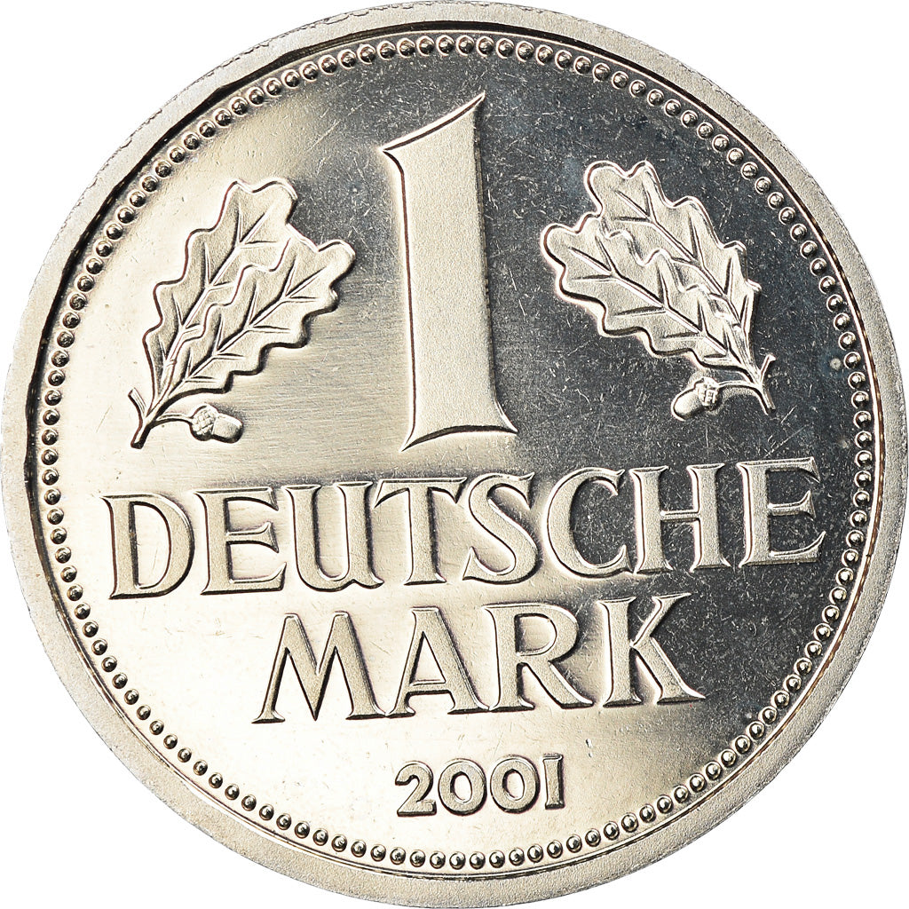 Münze, Bundesrepublik Deutschland, Mark, 2001, Munich, STGL, Copper-nickel