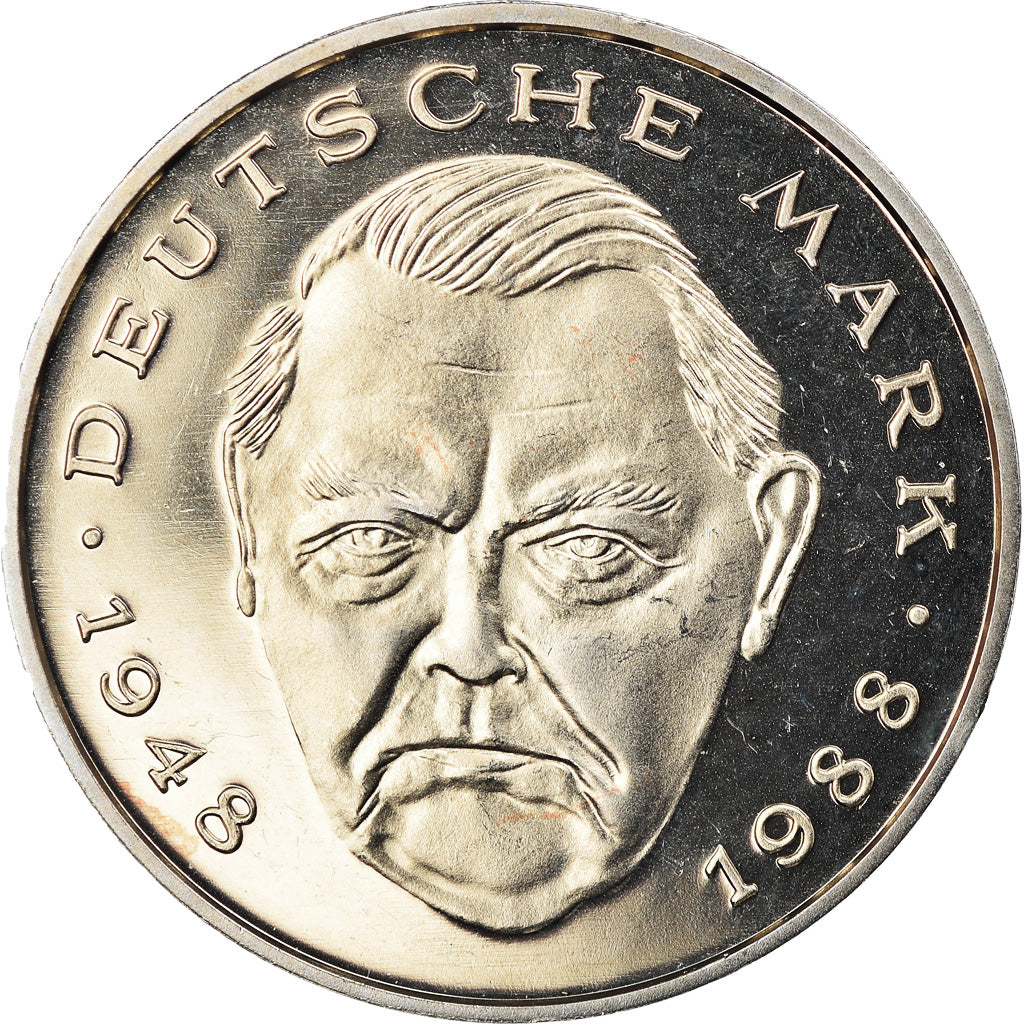 Coin, GERMANY - FEDERAL REPUBLIC, 2 Mark, 2001, Munich, MS(65-70), Copper-Nickel