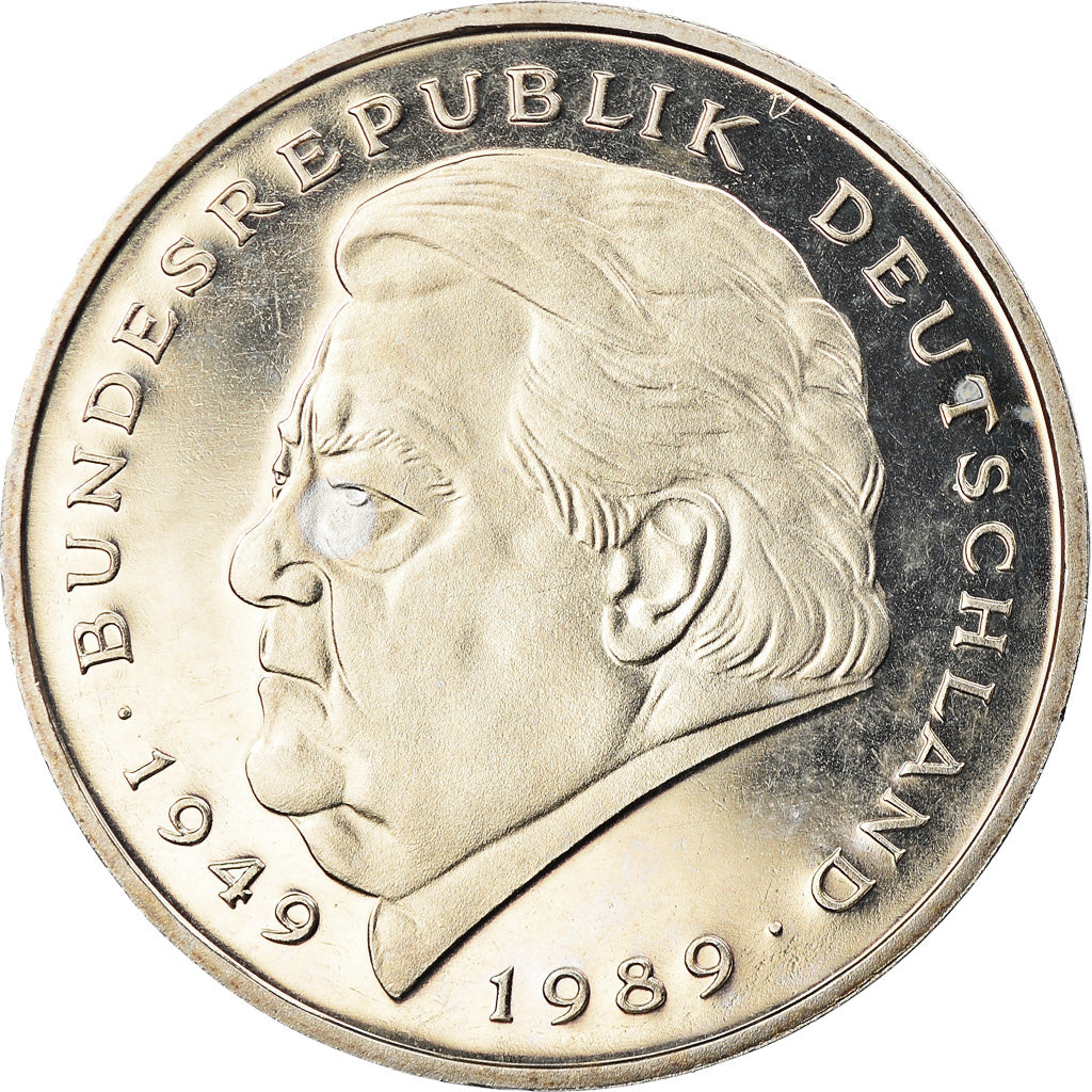 Coin, GERMANY - FEDERAL REPUBLIC, 2 Mark, 2001, Munich, MS(65-70), Copper-Nickel
