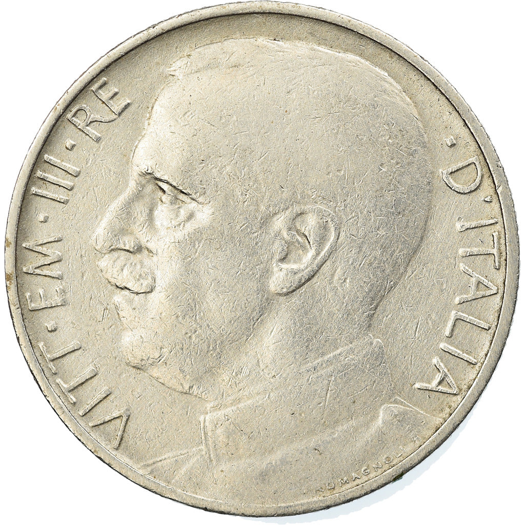 Munten, Italië, Vittorio Emanuele III, 50 Centesimi, 1919, Rome, Tranche