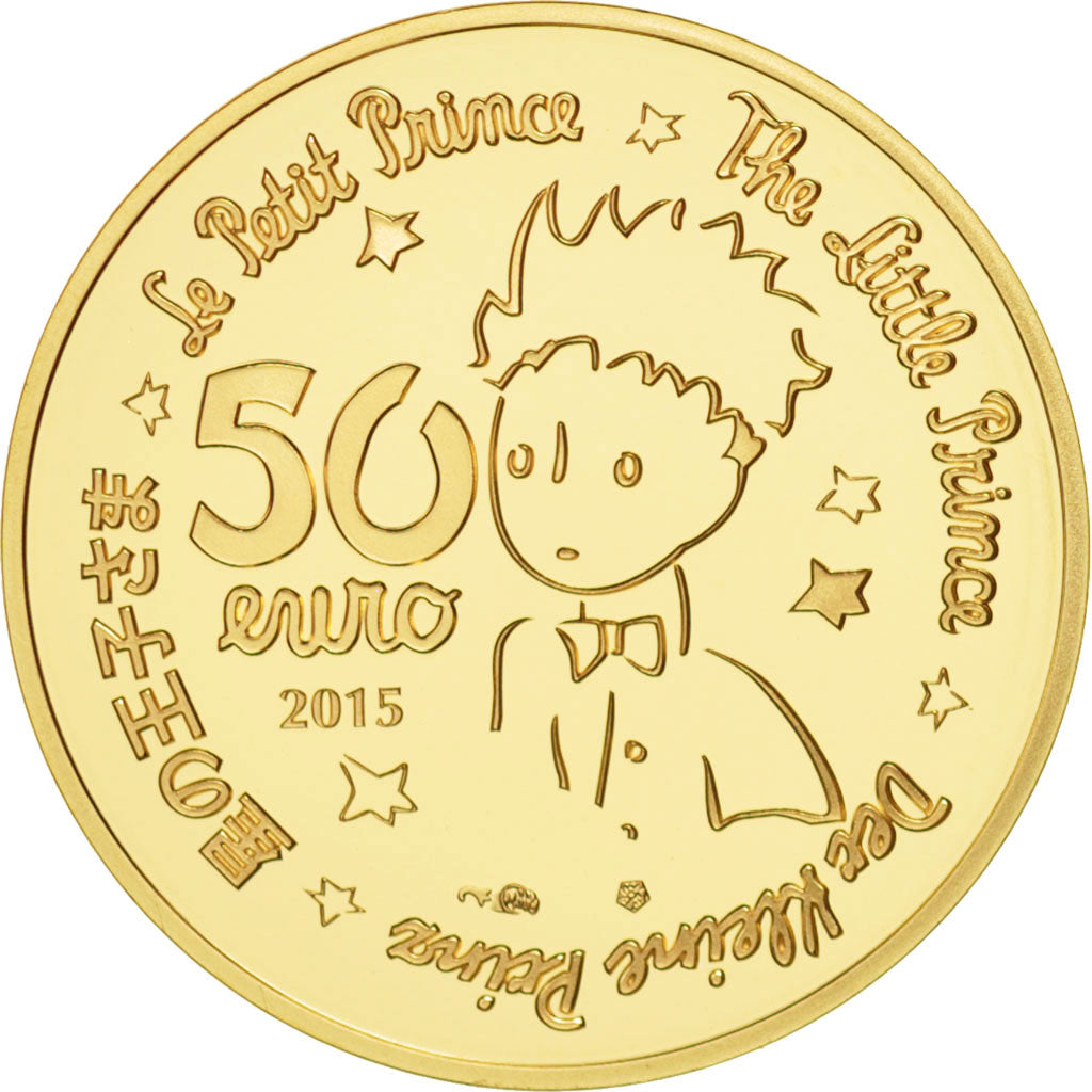France, 50 Euro, 2015, MS(65-70), Gold, 8.45