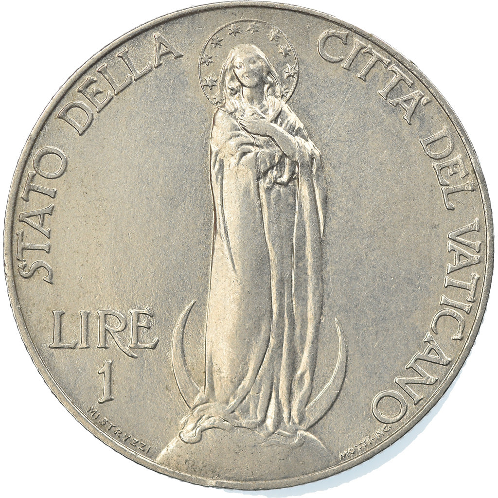 Monnaie, Cité du Vatican, Pius XI, Lira, 1931, Roma, SPL, Nickel, KM:5