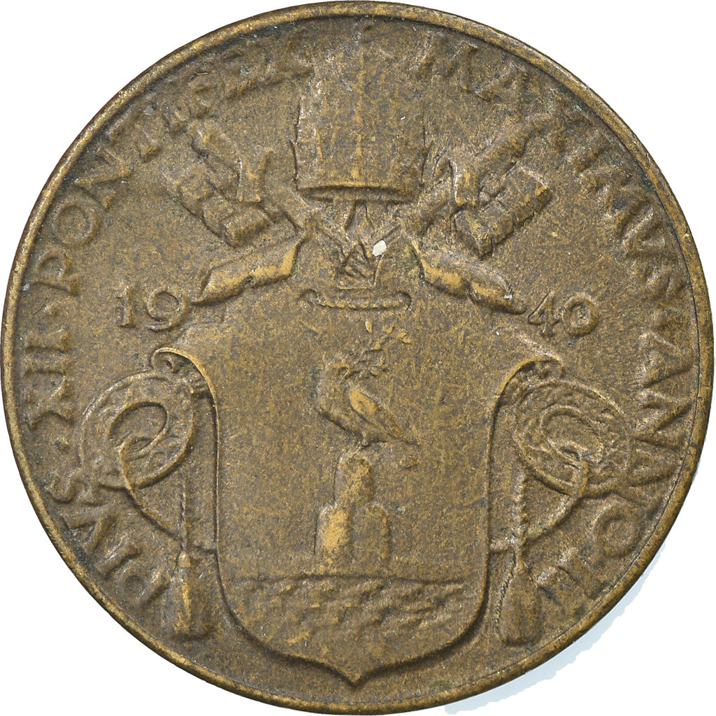 Coin, VATICAN CITY, Pius XII, 5 Centesimi, 1940, Roma, EF(40-45)
