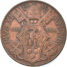 Monnaie, Cité du Vatican, Pius XI, 5 Centesimi, 1933-1934, Roma, TTB, Bronze