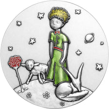 Médaille, Monnaie de Paris, Le Petit Prince, Colorisée