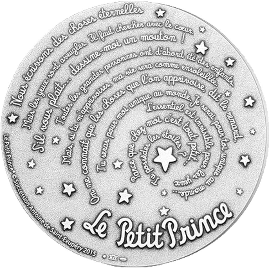 Médaille, Monnaie de Paris, Le Petit Prince, Colorisée