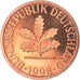 Coin, GERMANY - FEDERAL REPUBLIC, Pfennig, 1998, Munich, MS(65-70), Copper