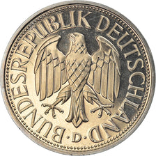 Coin, GERMANY - FEDERAL REPUBLIC, Mark, 1998, Munich, MS(65-70), Copper-nickel