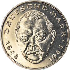 Coin, GERMANY - FEDERAL REPUBLIC, 2 Mark, 1998, Munich, MS(65-70), Copper-Nickel