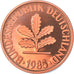 Moneta, GERMANIA - REPUBBLICA FEDERALE, 2 Pfennig, 1985, Karlsruhe, Proof, FDC