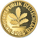 Moneta, GERMANIA - REPUBBLICA FEDERALE, 10 Pfennig, 1985, Karlsruhe, Proof, FDC
