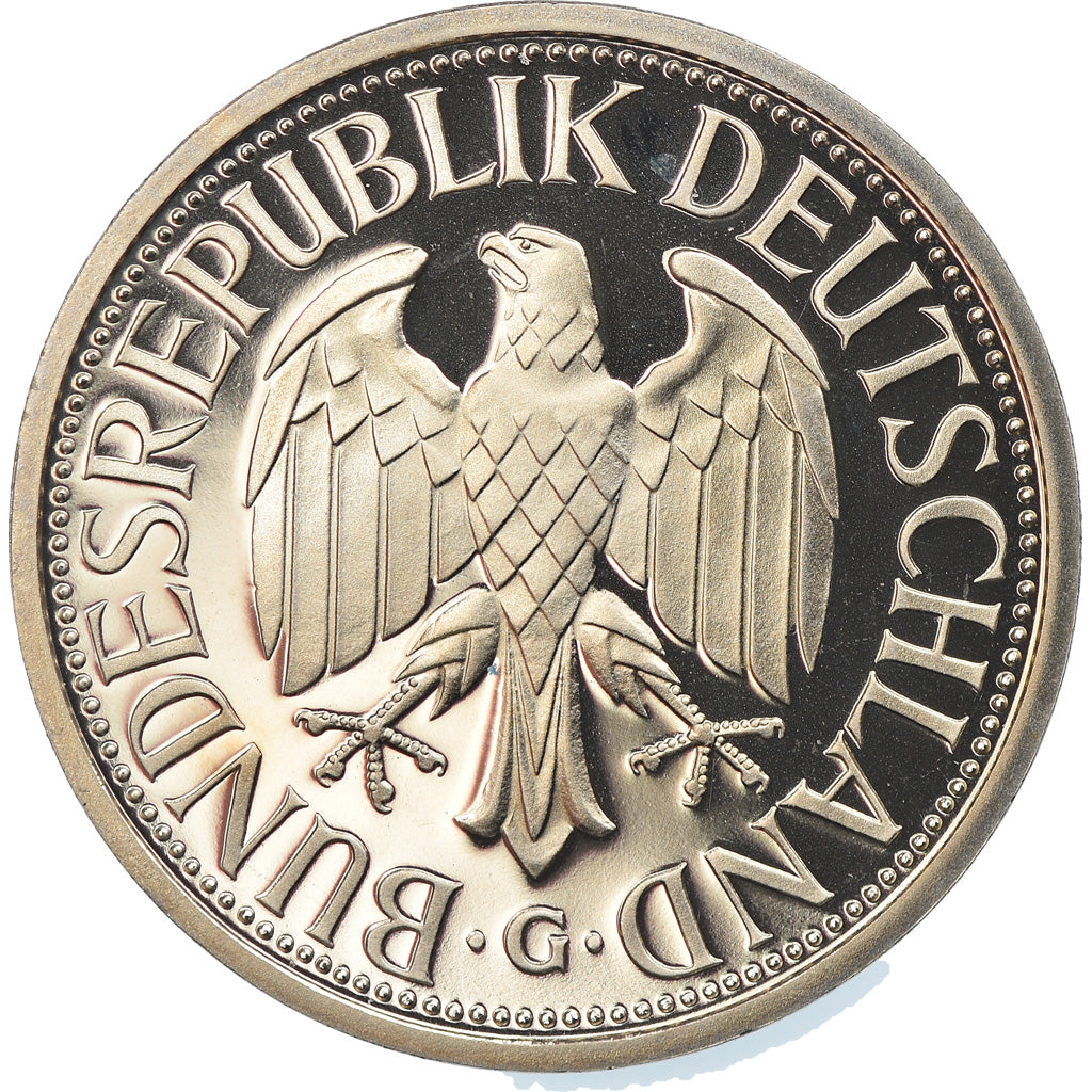 Coin, GERMANY - FEDERAL REPUBLIC, Mark, 1985, Karlsruhe, Proof, MS(65-70)