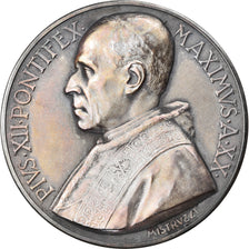 Vatican, Medal, Pius XII, Religions & beliefs, 1958, Mistruzzi, MS(63), Silver