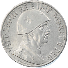Coin, Albania, Vittorio Emanuele III, Lek, 1939, Rome, EF(40-45), Stainless
