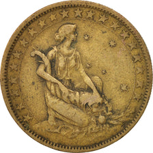 BRAZIL, 1000 Reis, 1927, KM #525, EF(40-45), Aluminum-Bronze, 26.8, 8.05