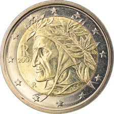 Italy, 2 Euro, 2007, Rome, MS(65-70), Bi-Metallic, KM:217