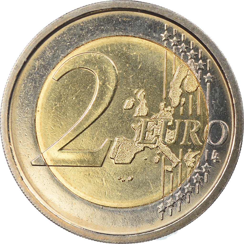 Italia, 2 Euro, 2007, Rome, FDC, Bi-metallico, KM:217