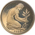 Coin, GERMANY - FEDERAL REPUBLIC, 50 Pfennig, 1985, Hambourg, Proof, MS(65-70)