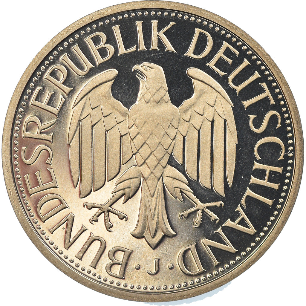 Coin, GERMANY - FEDERAL REPUBLIC, Mark, 1985, Hambourg, Proof, MS(65-70)