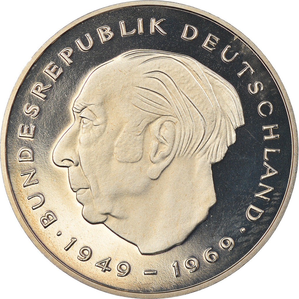 Coin, GERMANY - FEDERAL REPUBLIC, 2 Mark, 1985, Hambourg, Proof, MS(65-70)