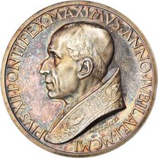 Vatican, Medal, Pius XII, Religions & beliefs, 1950, Mistruzzi, MS(63), Silver