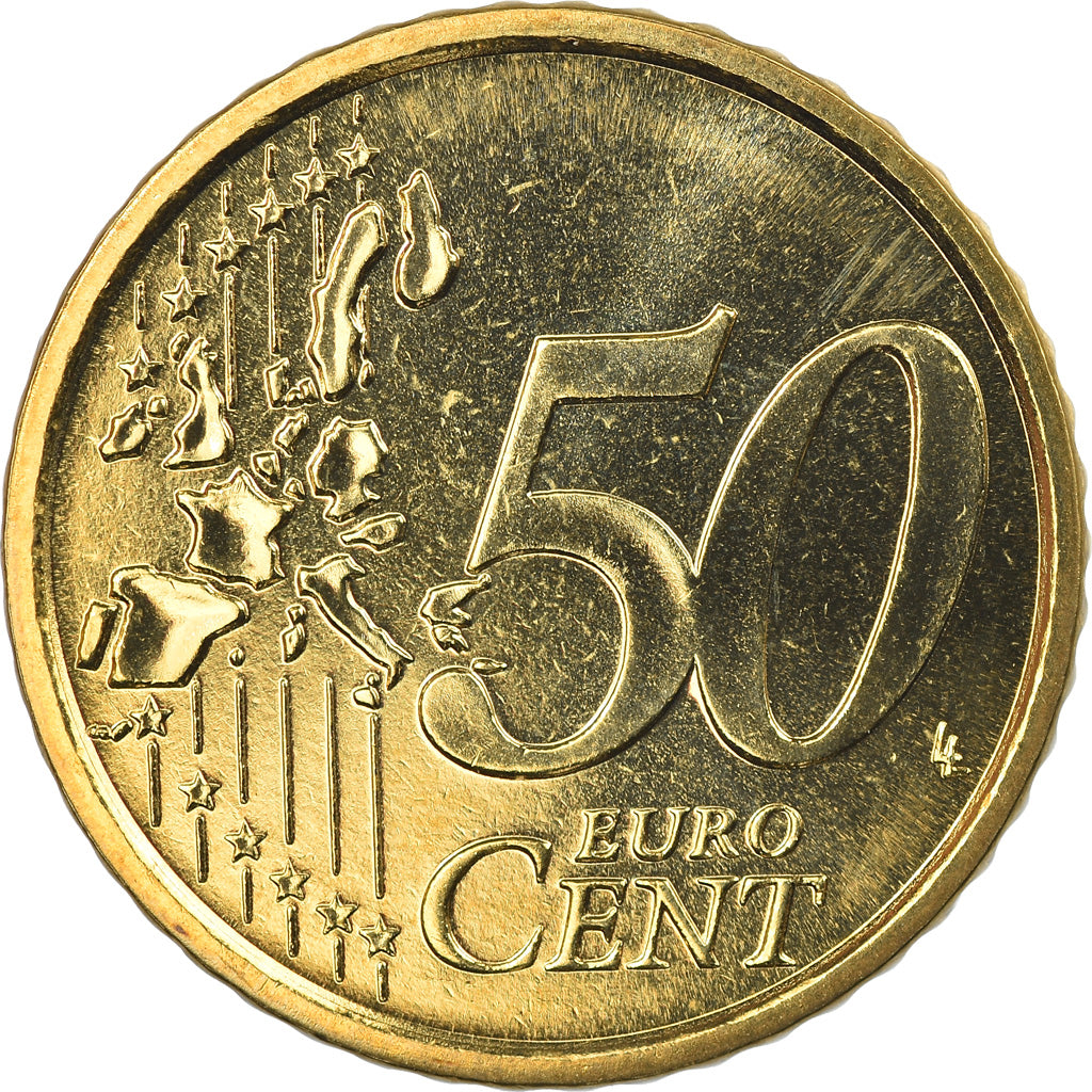 Italia, 50 Euro Cent, 2007, Rome, FDC, Ottone, KM:215
