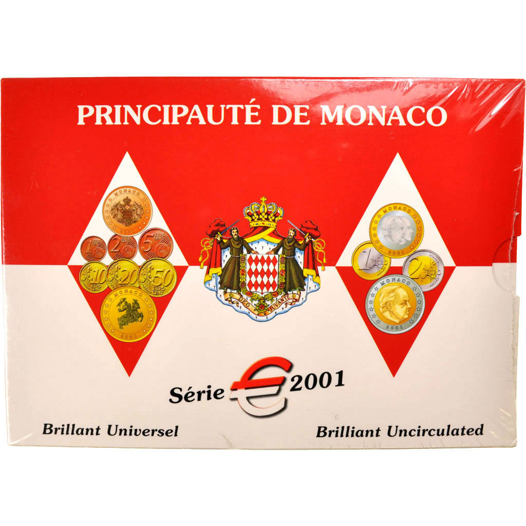Monaco, Set, 2001, MS(65-70)