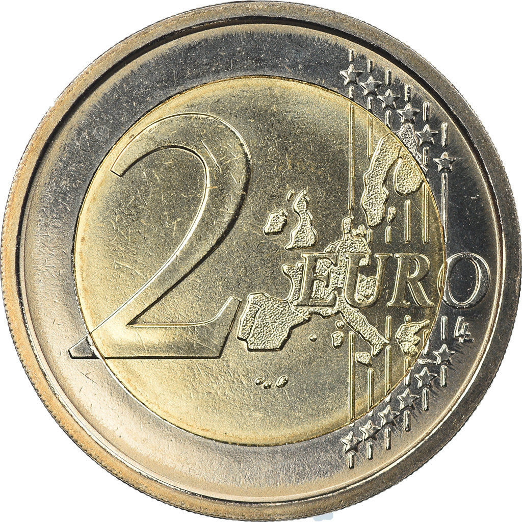 Italia, 2 Euro, 2007, Rome, FDC, Bi-metallico, KM:217
