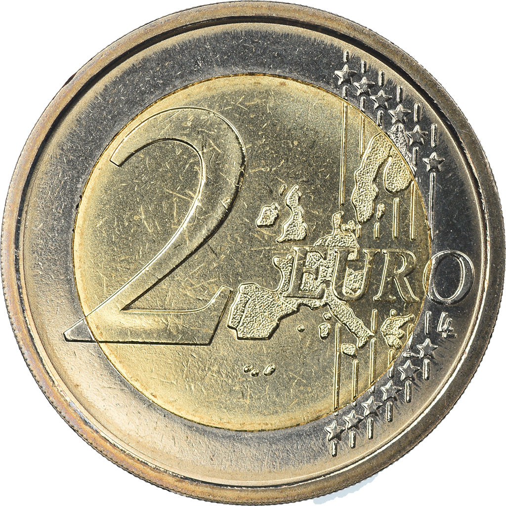 Italia, 2 Euro, 2007, Rome, FDC, Bi-metallico, KM:217
