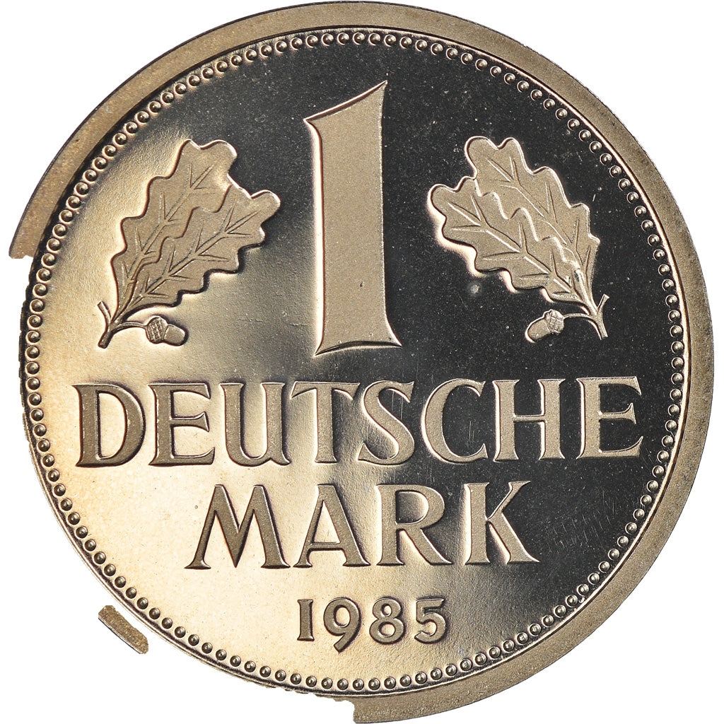 Coin, GERMANY - FEDERAL REPUBLIC, Mark, 1985, Stuttgart, MS(65-70)