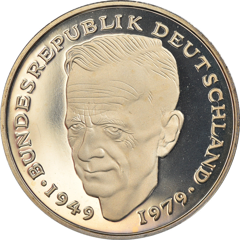 Coin, GERMANY - FEDERAL REPUBLIC, 2 Mark, 1985, Stuttgart, Proof, MS(65-70)