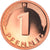 Coin, GERMANY - FEDERAL REPUBLIC, Pfennig, 1988, Karlsruhe, Proof, MS(65-70)
