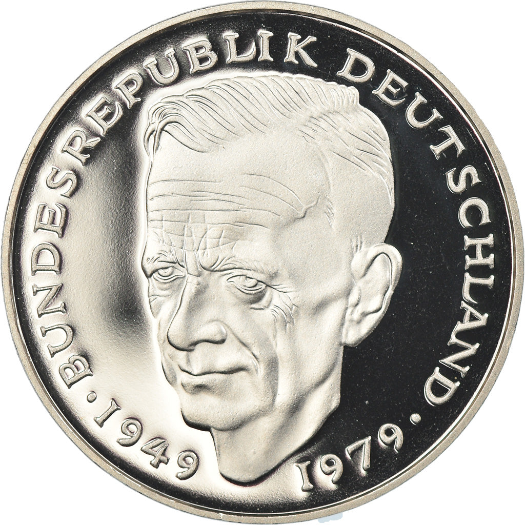Coin, GERMANY - FEDERAL REPUBLIC, Mark, 1988, Karlsruhe, Proof, MS(65-70)