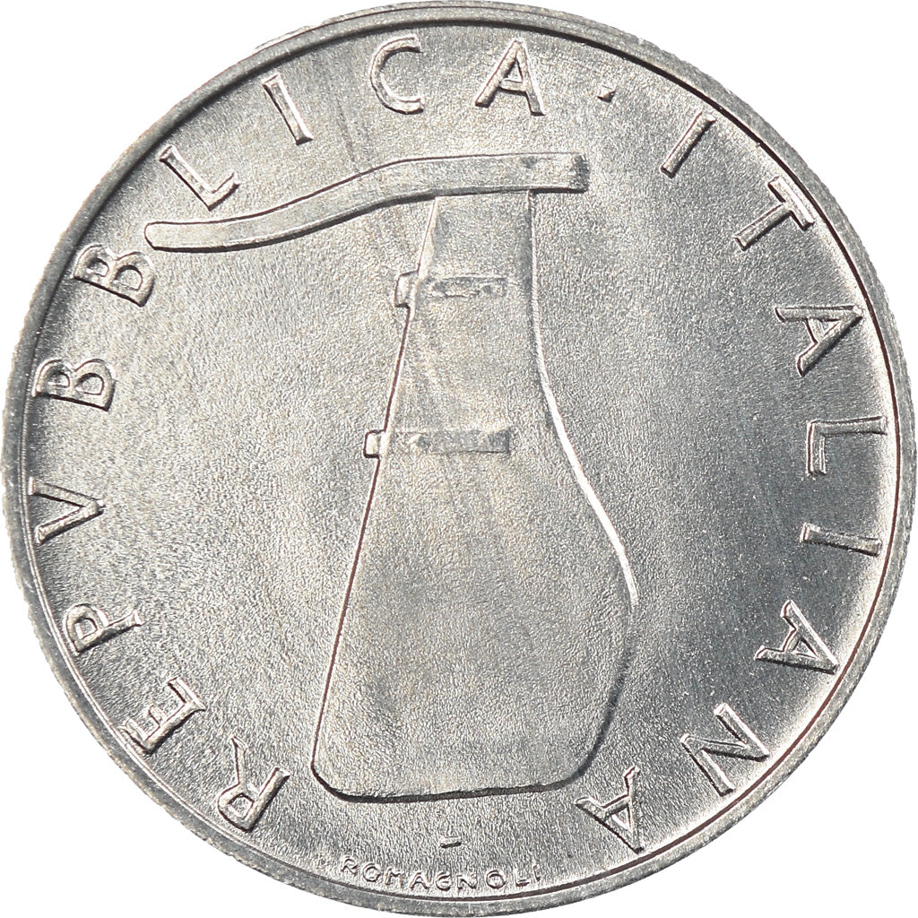 Moneda, Italia, 5 Lire, 1988, Rome, SC, Aluminio, KM:92
