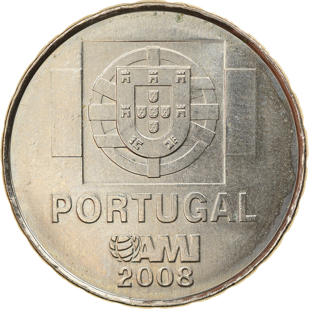 Portugal, 1-1/2 Euro, 2008, Lisbon, MS(60-62), Copper-nickel, KM:828