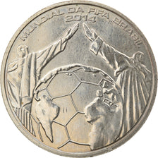 Portugal, 2-1/2 Euro, Coupe du monde FIFA, 2014, MS(60-62), Copper-nickel