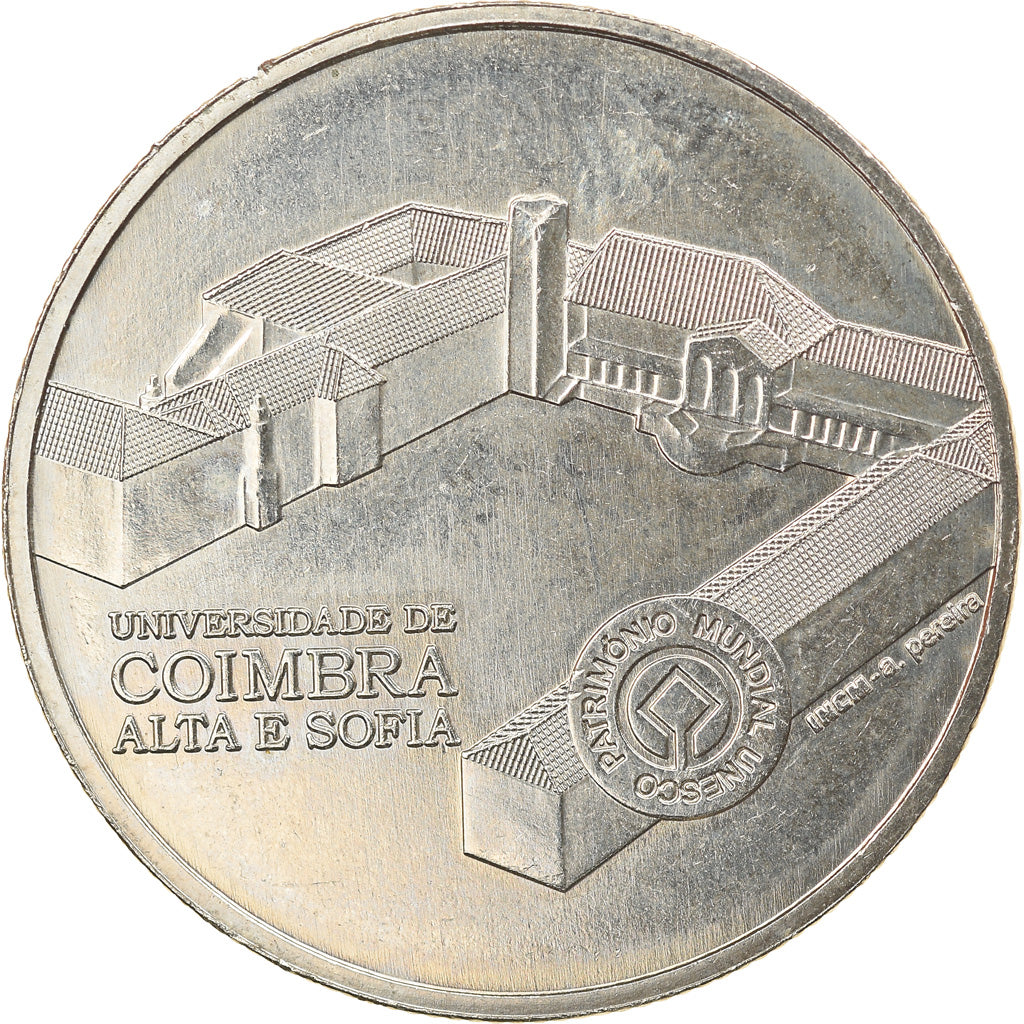 Portugal, 2-1/2 Euro, Université de Coimbra, 2014, AU(55-58), Copper-nickel