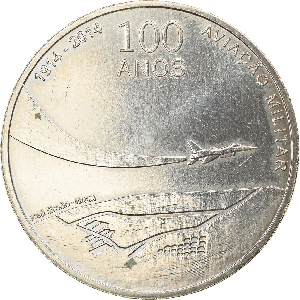 Portugal, 2-1/2 Euro, Aviation militaire, 2014, AU(55-58), Copper-nickel