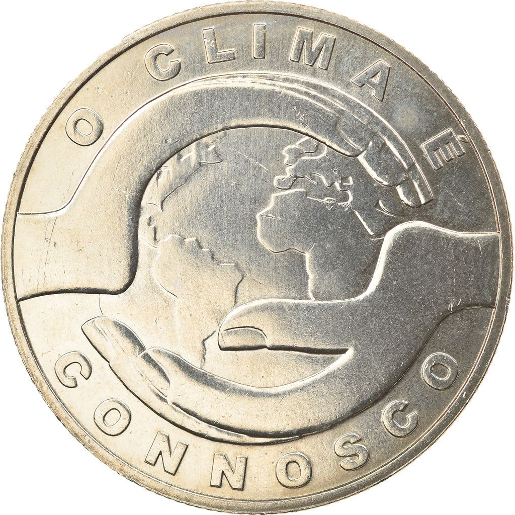 Portugal, 2-1/2 Euro, Changement climatique, 2015, UNZ, Copper-nickel