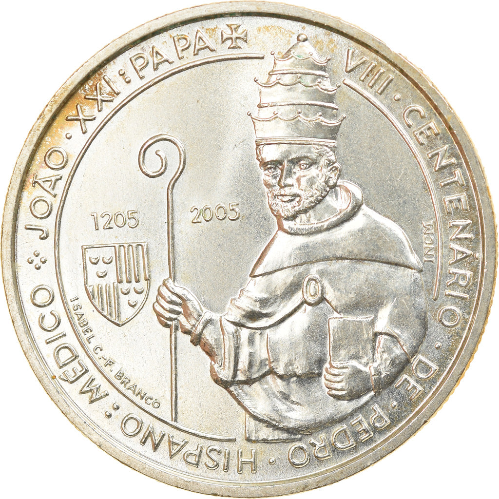 Portugal, 5 Euro, 2005, Lisbon, MS(60-62), Srebro, KM:762