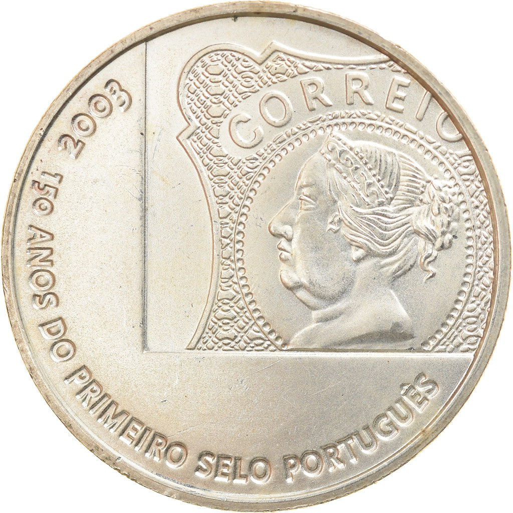 Portugal, 5 Euro, 2003, Lisbon, MS(60-62), Srebro, KM:749