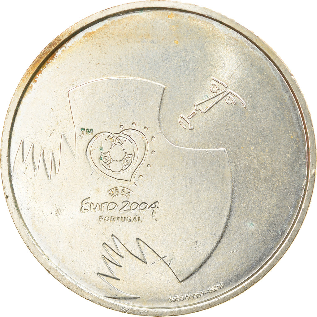 Portogallo, 8 Euro, 2004, Lisbon, SPL, Argento, KM:756