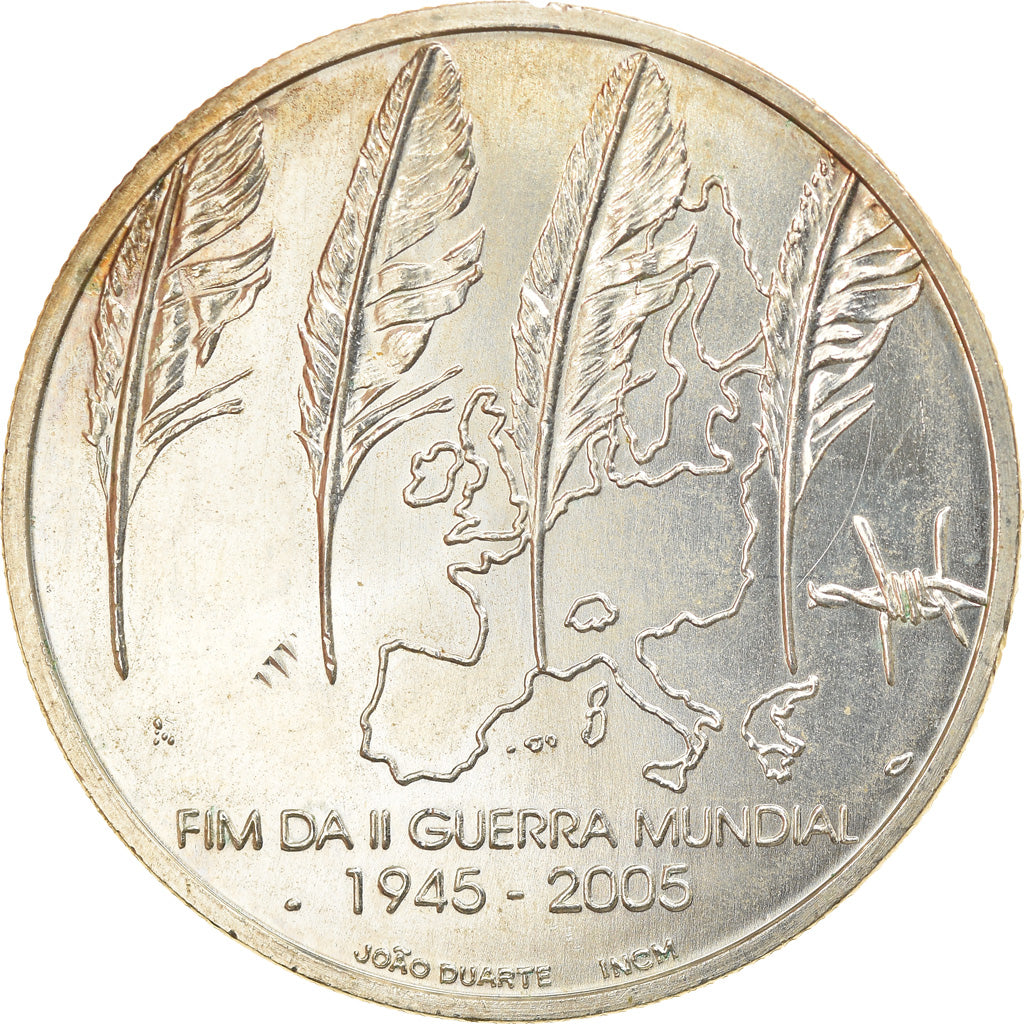 Portogallo, 8 Euro, 2005, Lisbon, SPL, Argento, KM:773