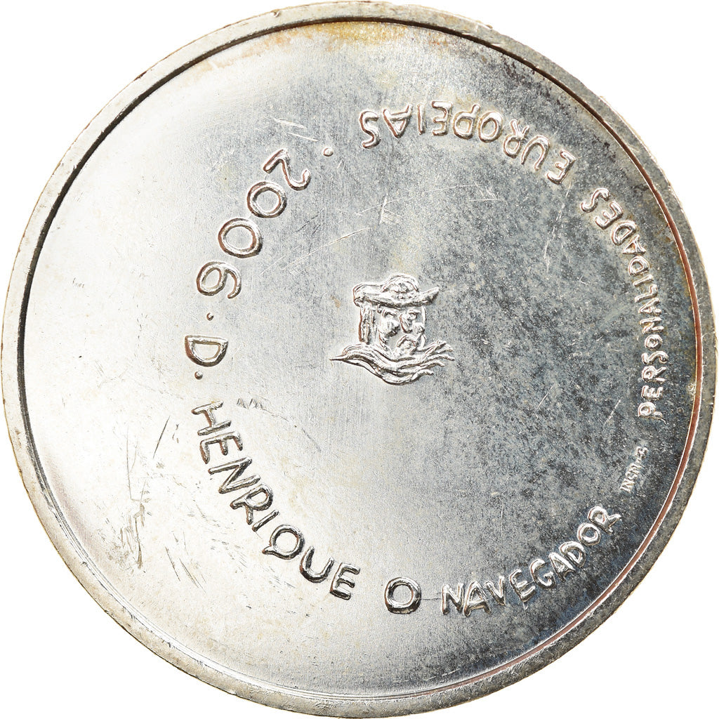Portugal, 8 Euro, 2006, Lisbon, MS(60-62), Silver, KM:776