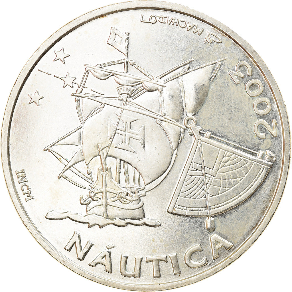 Portugal, 10 Euro, 2003, Lisbon, MS(63), Silver, KM:748