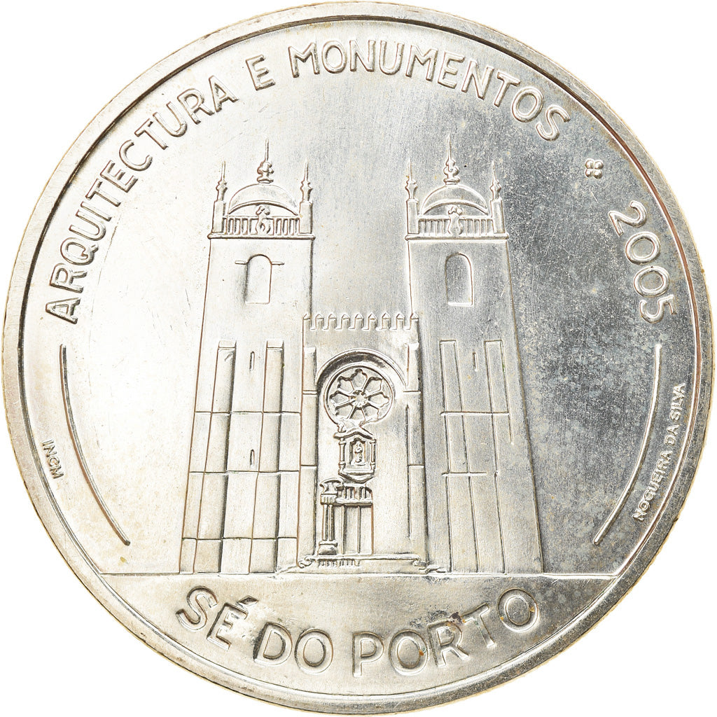 Portugal, 10 Euro, 2005, Lisbon, MS(63), Silver, KM:768