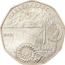Austria, 5 Euro, 2003, Vienna, MS(63), Silver, KM:3105